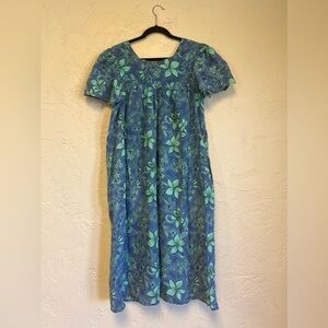 Daffodil Vintage Floral Dress Medium